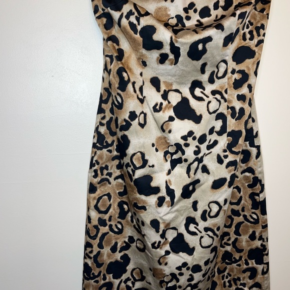 The Limited Animal Print Strapless Woman’s Midi Dress Size 8 NWT - Picture 2 of 7